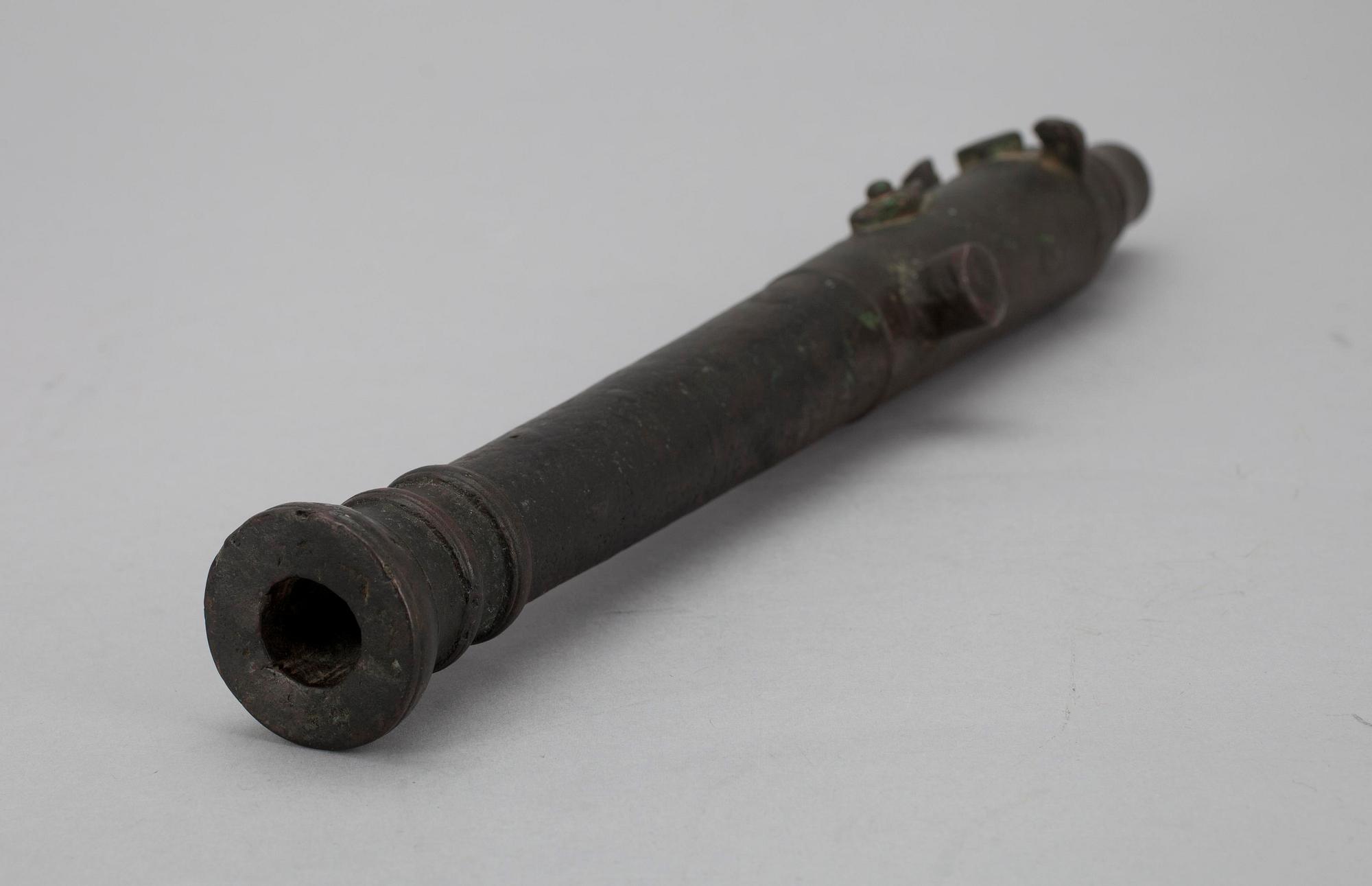 KANON, brons, trol. England 1700-tal.