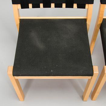 Aino Aalto, tuolit, 4 kpl, malli 615, Artek 2006.