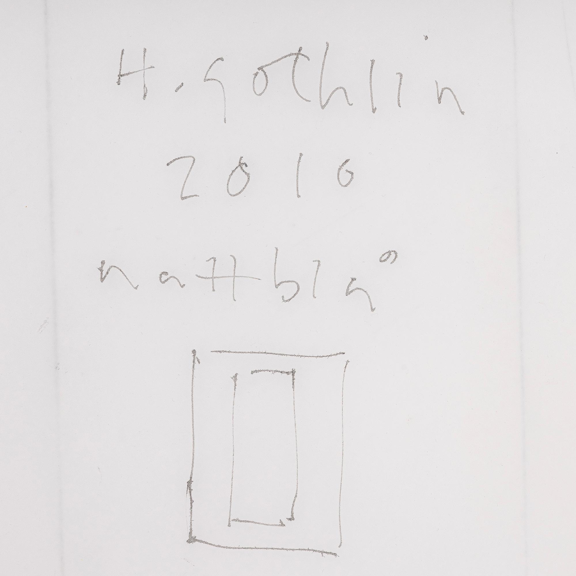 Hans Gothlin, "Nattblå".