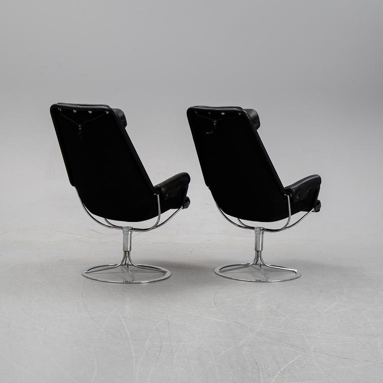 Bruno Mathsson, a pair 'Jetson' armchairs for Dux.