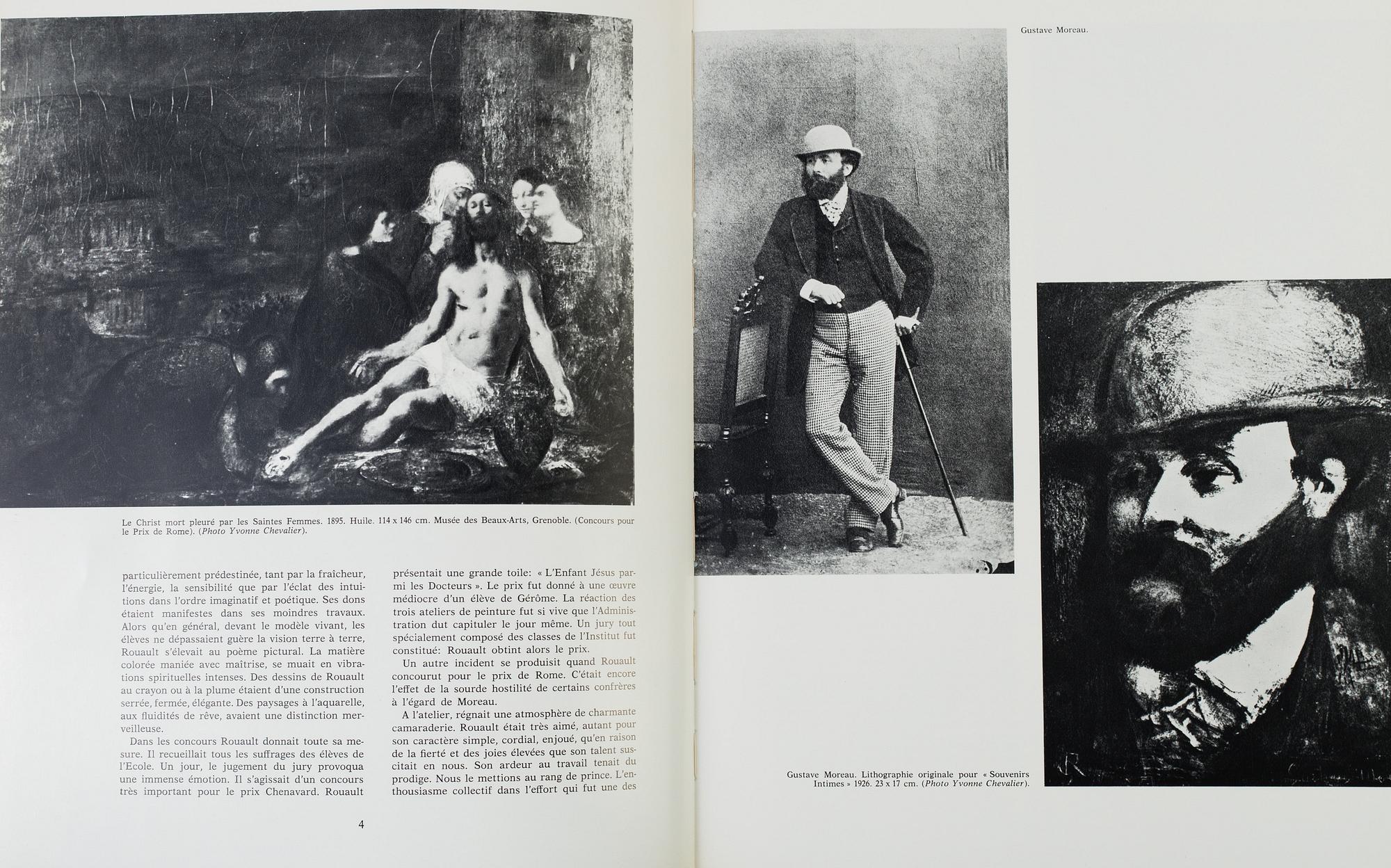 FOUR BOOKS, "Hommage a Georges Rouault, Marino Marini, Max Ernst, Manzù, "XXe siècle, G. di San Lazzaro.