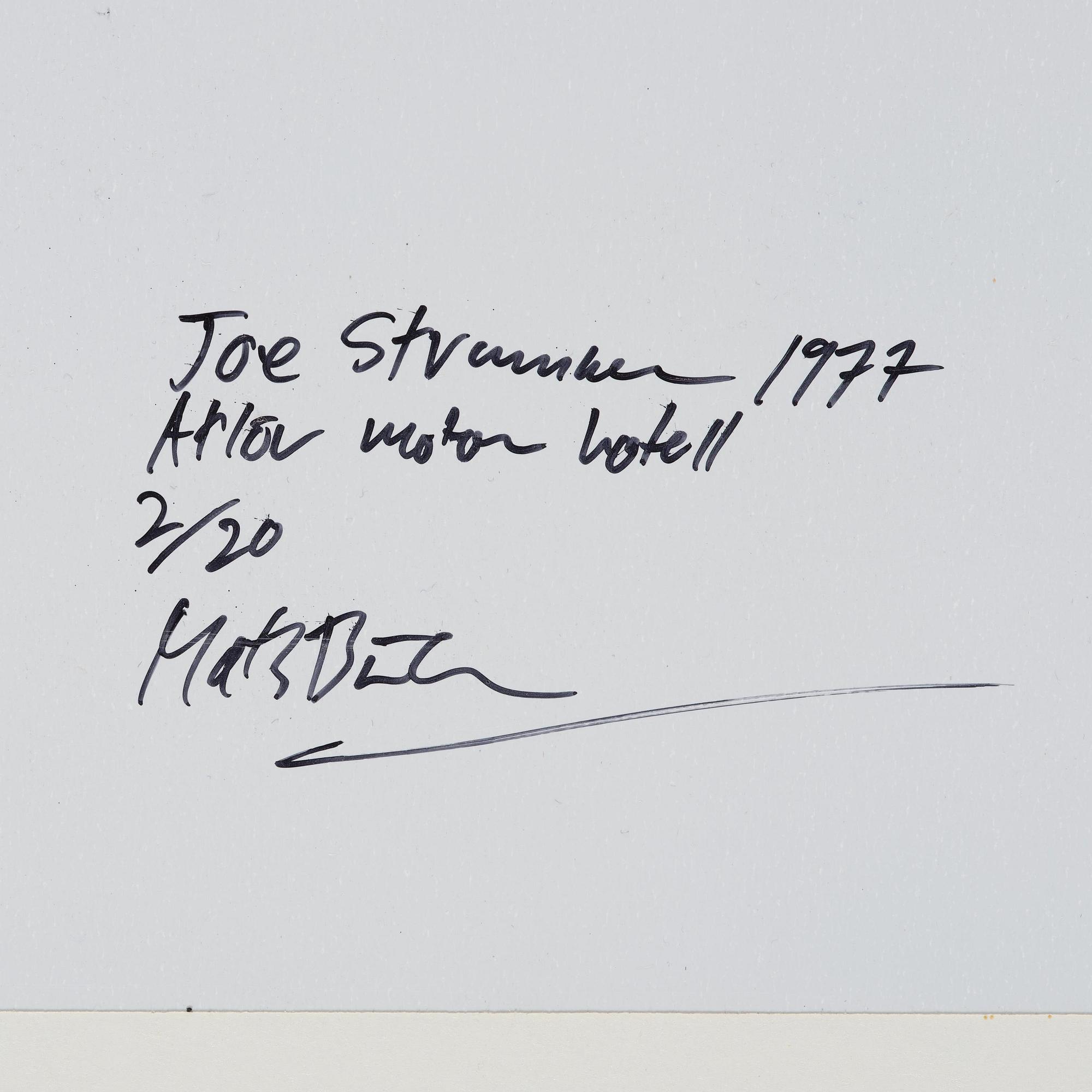 Mats Bäcker, Joe Strummer.