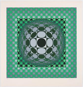 Victor Vasarely, "Louisiana-mappen".