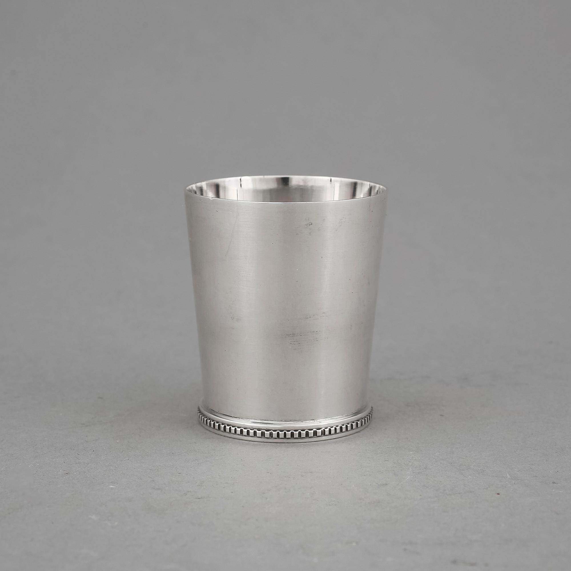 BÄGARE, silver, Wiwen Nilsson, Lund, 1971. Vikt 68 g.