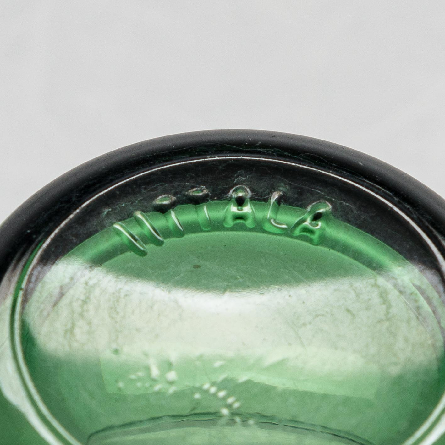 Mid 20th century dinking glasses 10+6 an d two jugs among other Iittala.