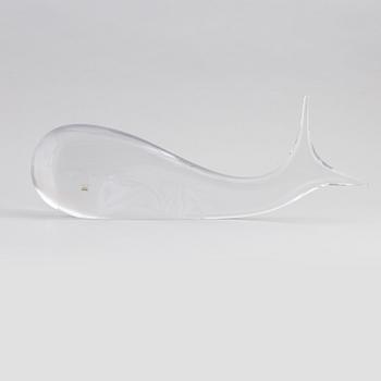 Vicke Lindstrand, a signed glass sculpture from Kosta.