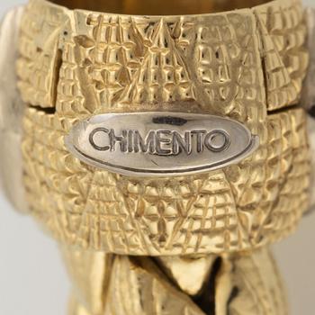 Chimento, armband, 18K guld, stretch, Vicenza, Italien.