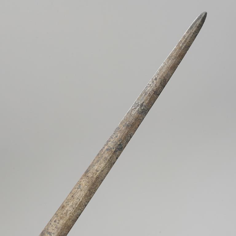 A composite officer's sword, 18th - and 19th Century.