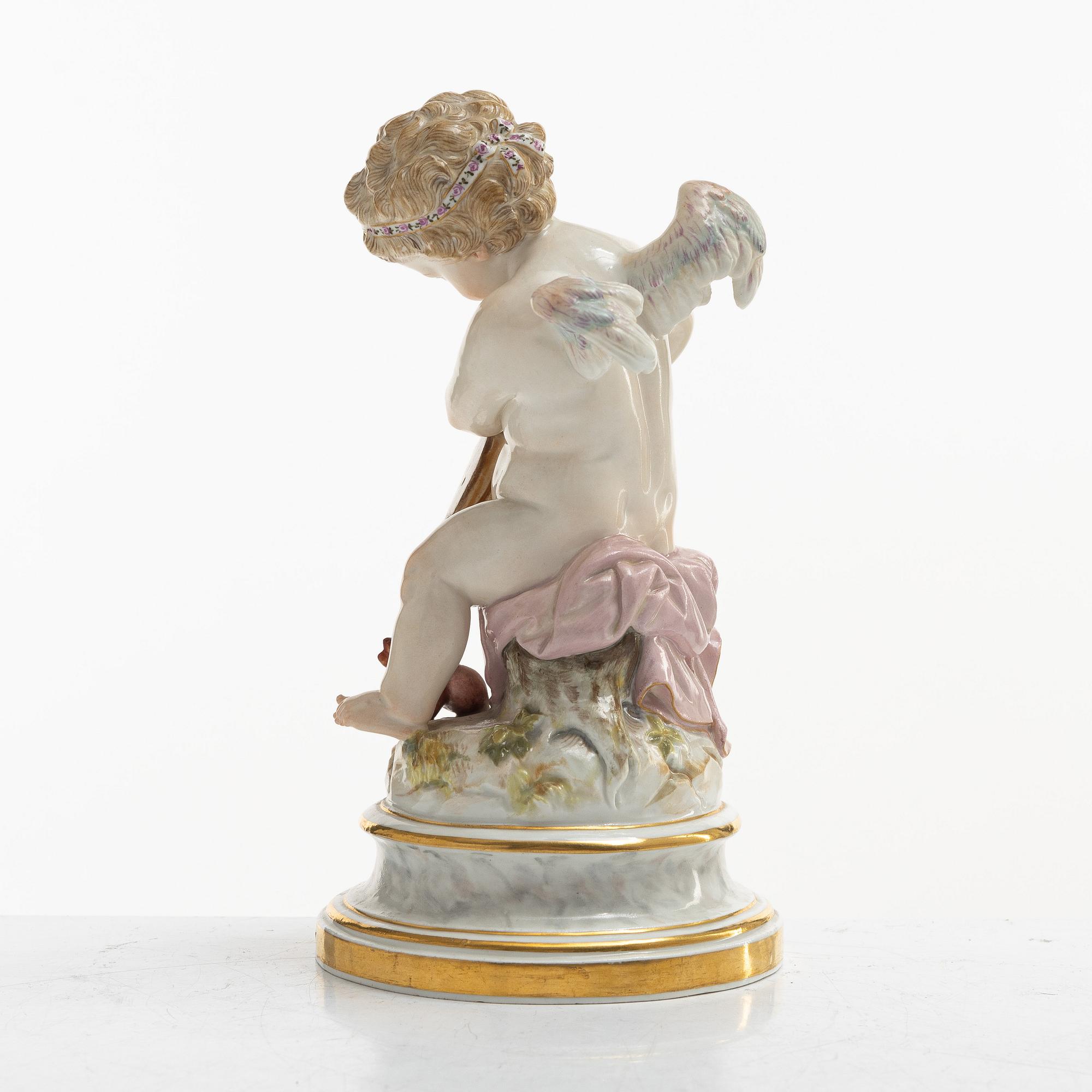 Meissen, Figurin, porslin, omkring år 1900.