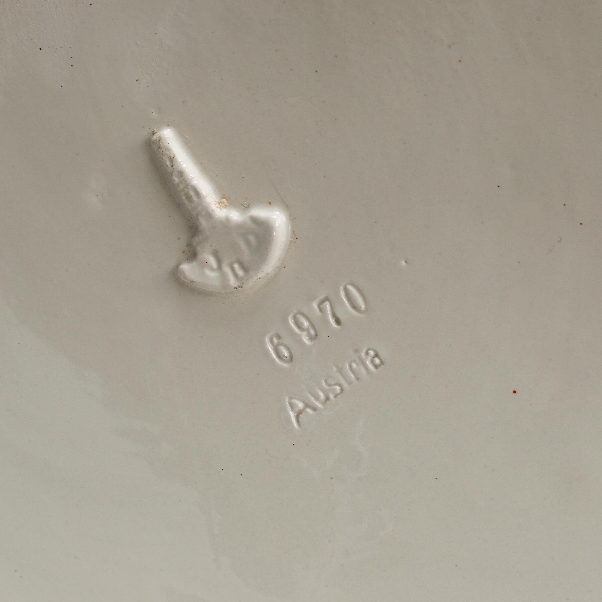 A Julius Dressler ceramic vase, Austria, early 20th century.