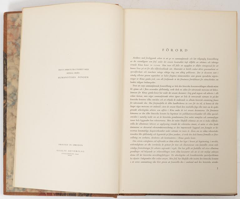 Osvald Sirén, "Chinese Art over Three Millennia", vol I-II, Stockholm 1942 and 1943.