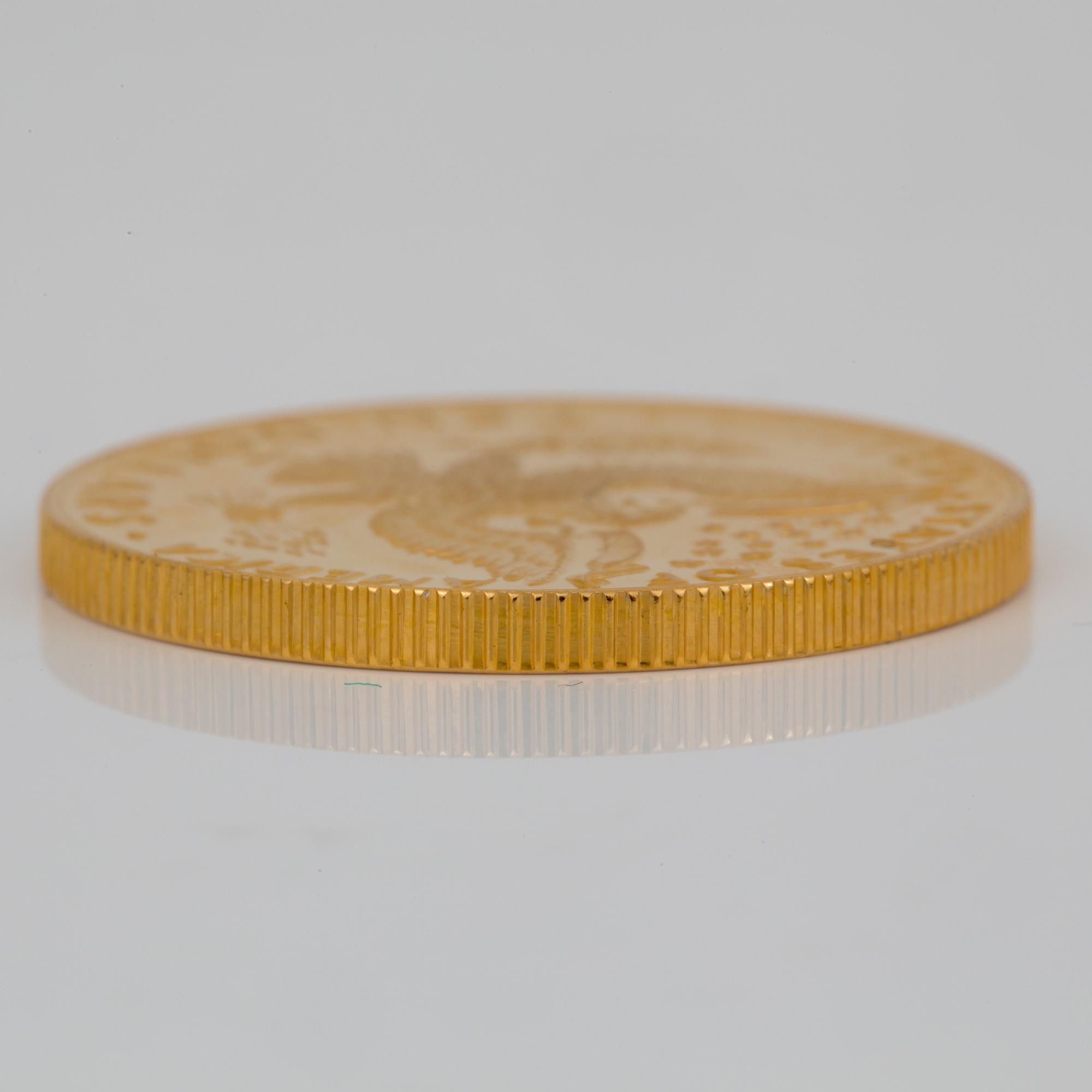 GULDMYNT, 10 Dollars, USA 1984. Vikt ca 17 g.