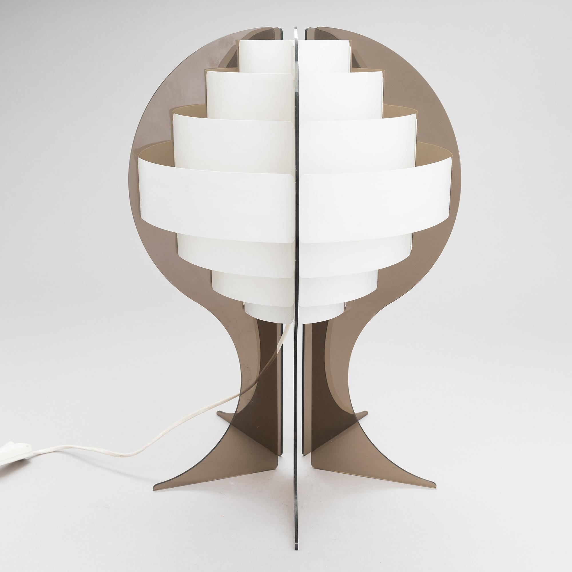 A table lamp, Flemming Brylle & Preben Jacobsen, Denmark latter half of the 20th century.