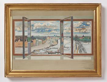 Axel Nilsson, View of Stockholm.