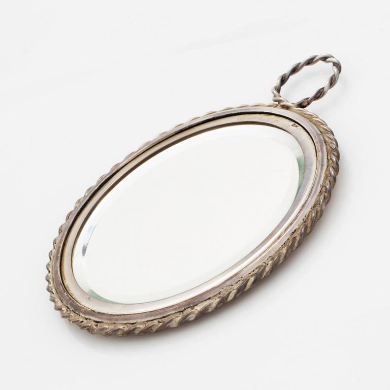 Small mirror, Tiffany & Co, silver.
