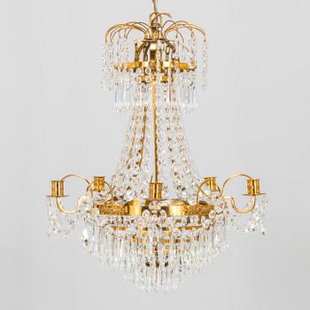 A mid-20th century chandelier.