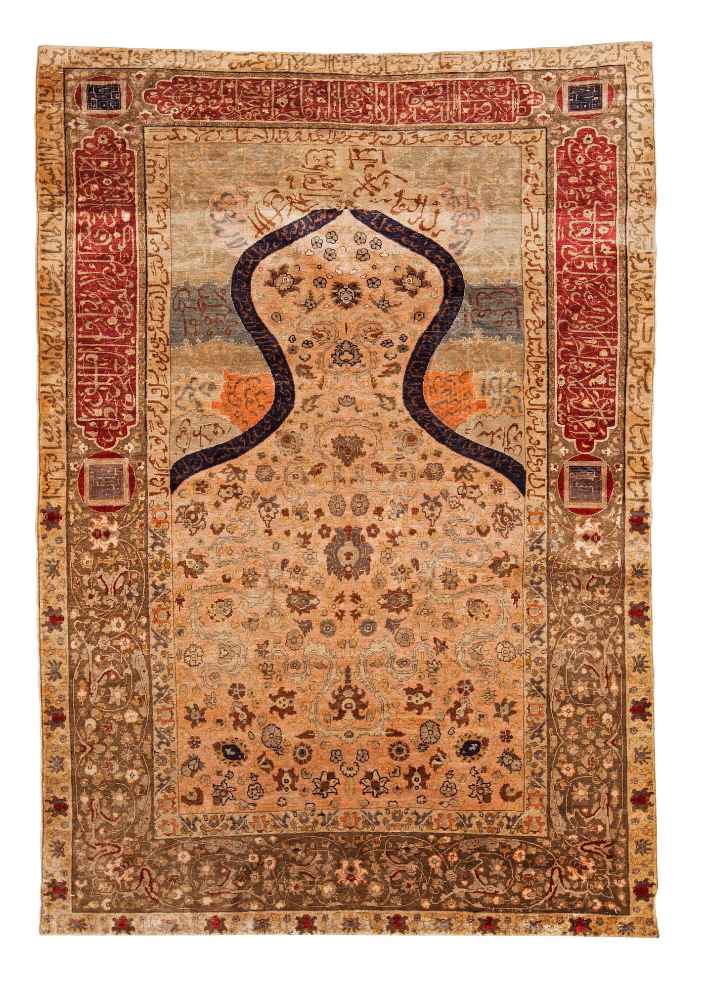 SEMI-ANTIQUE TURKISH, PROBABLY KAYSERI. 177 x 123 cm.