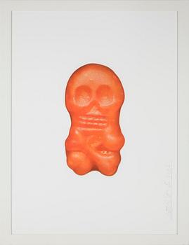 DAWID (BJÖRN DAWIDSSON), Inkjet print, sign o dat 2005, ett av två exemplar som skapats för utställningen "Merit".