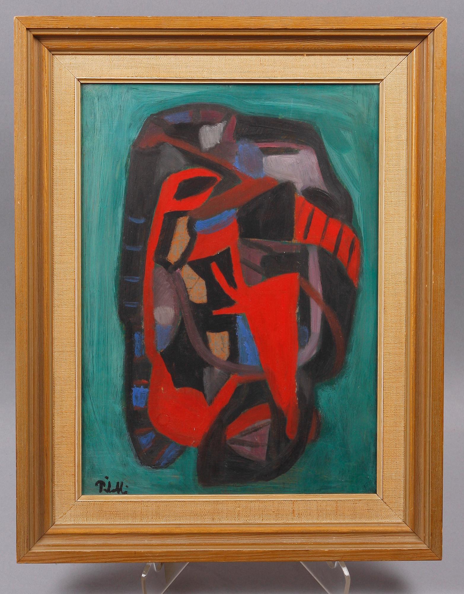 LENNART PILOTTI (SVERIGE), olja på pannå, sign.