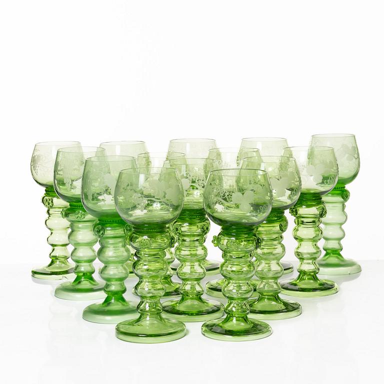 Remmers, 14 pcs, 20th century.