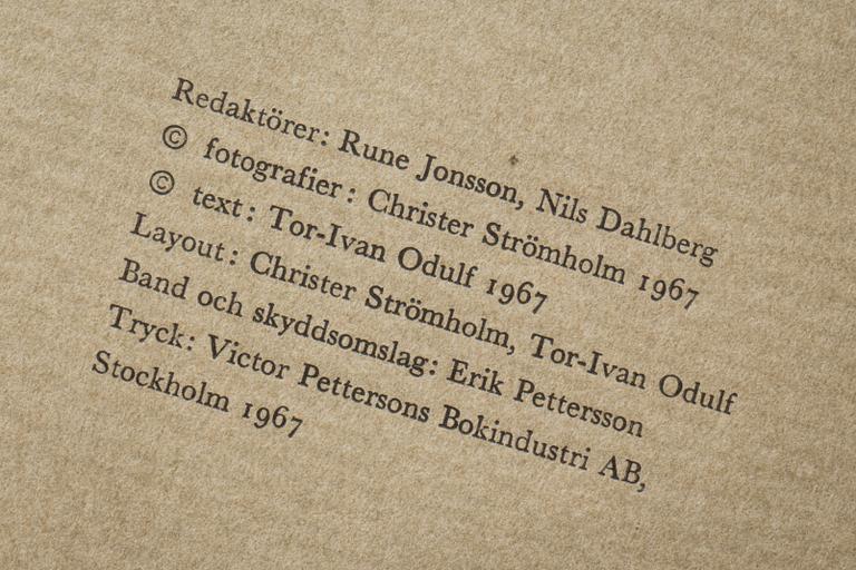 BOK, Christer Strömholm, "Poste Restante", P.A Norstedt & Söners Förlag, Stockholm, 1967.