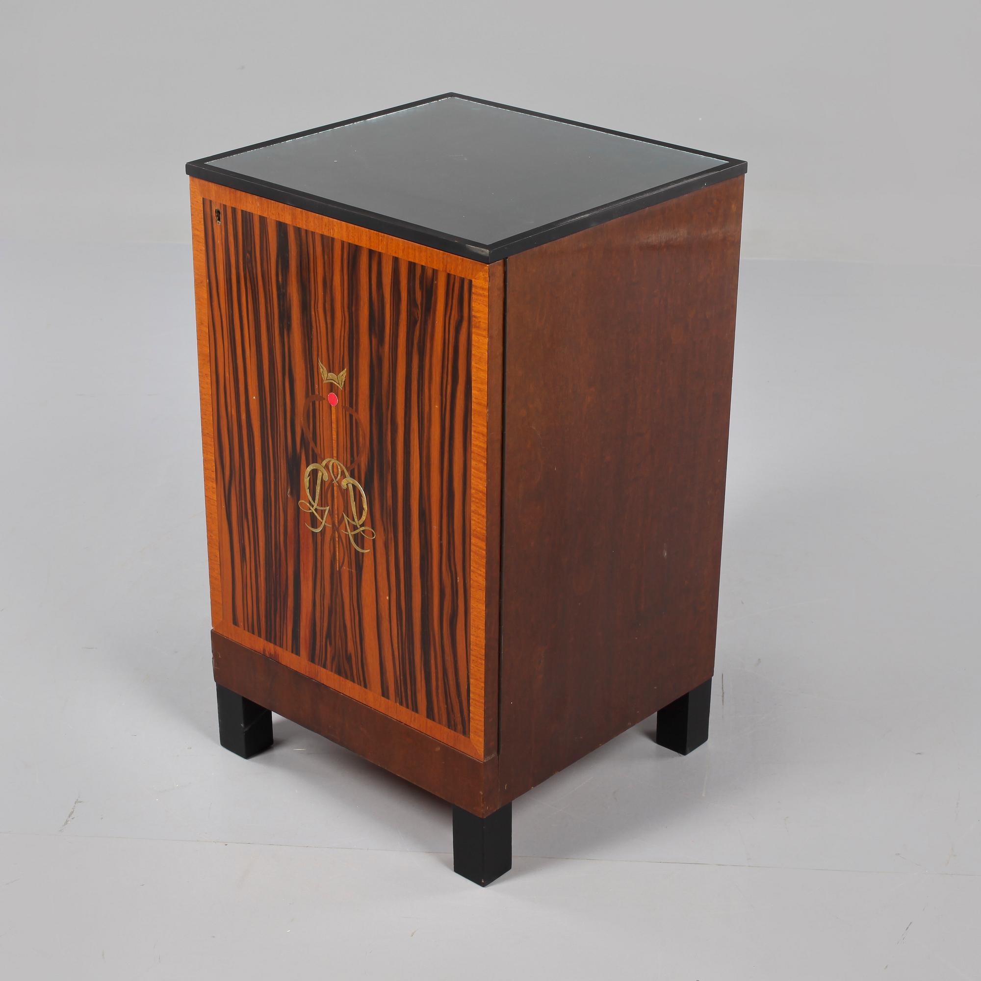 BARSKÅP, art deco, 1930-tal.