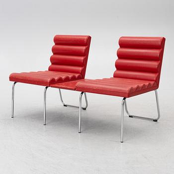 Gunilla Allard, stolar/soffa med bordsdel, "Chicago", Lammhults.