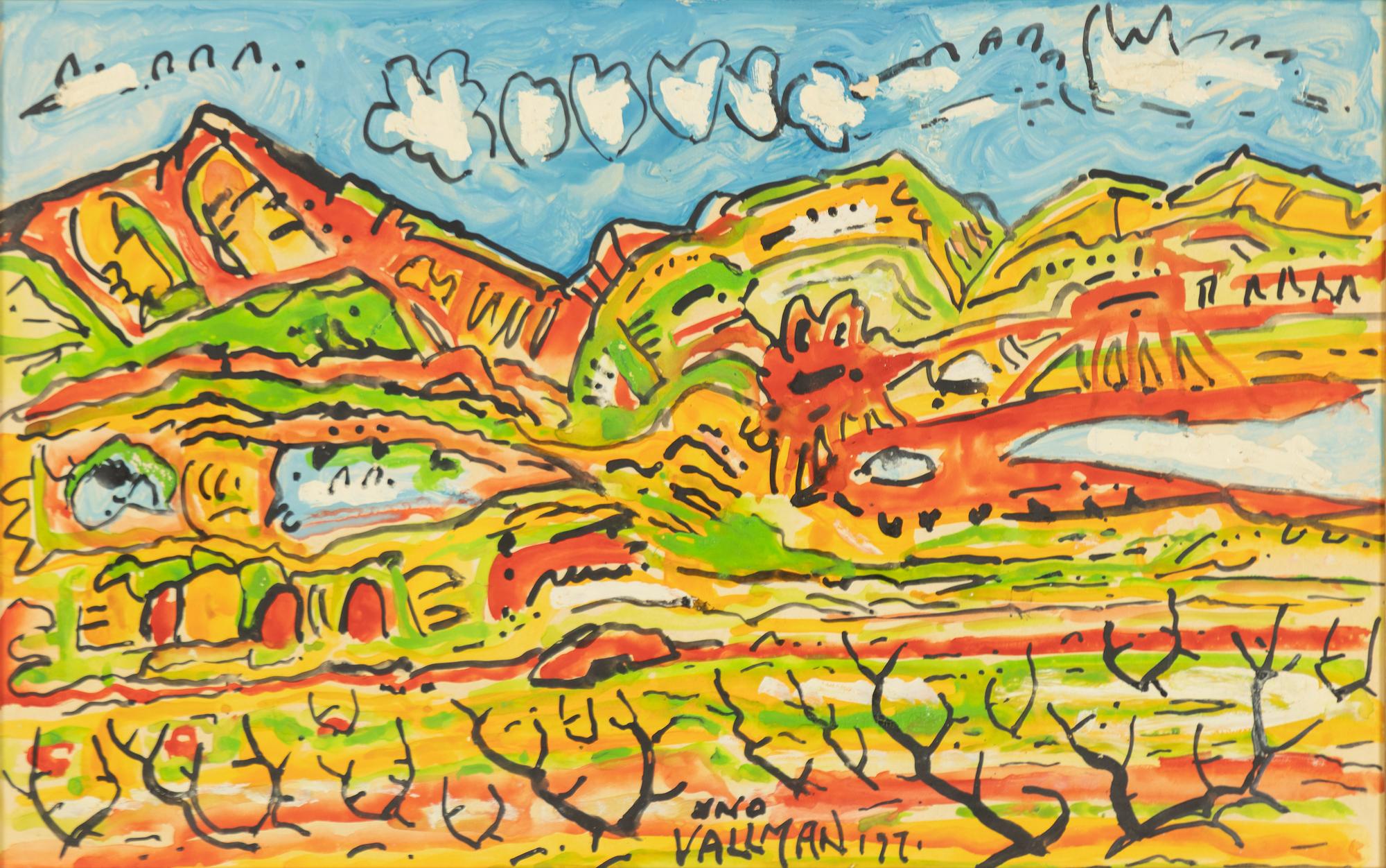 Uno Vallman, Landscape.
