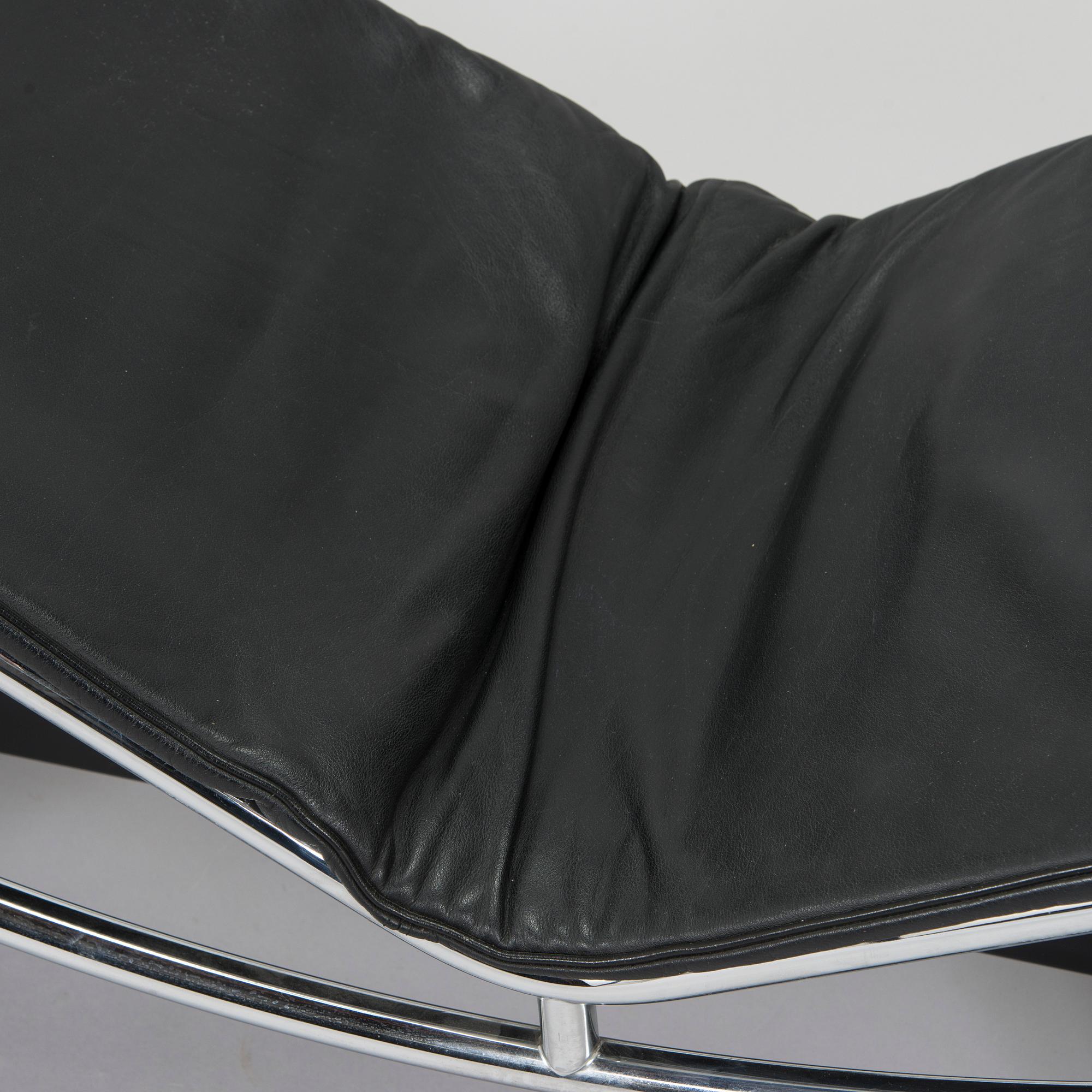 Charlotte Perriand & Le Corbusier, an 'LC4' lounge chair, Cassina, Italy.