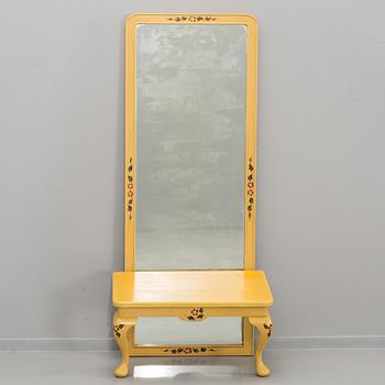 A mirror with table Boet Gothenburg 1940's.