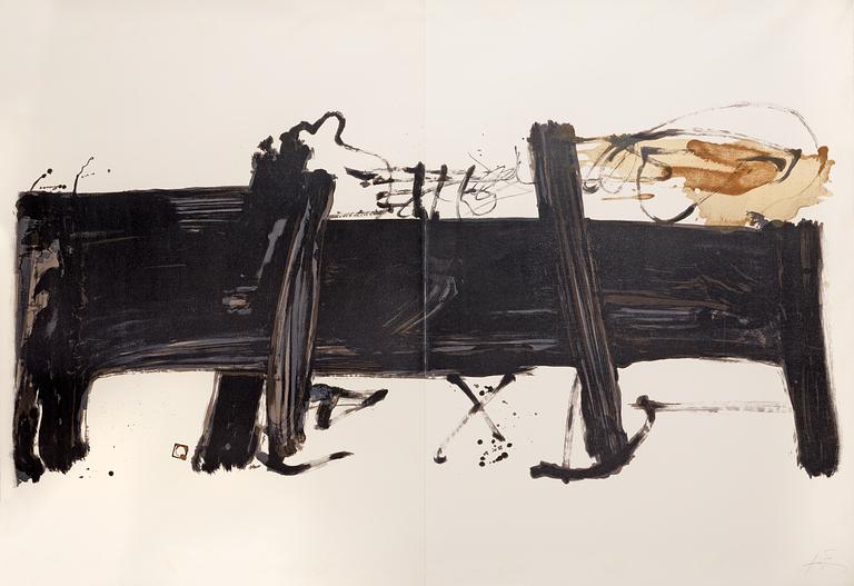 Antoni Tàpies, "GRANDE TABLE".