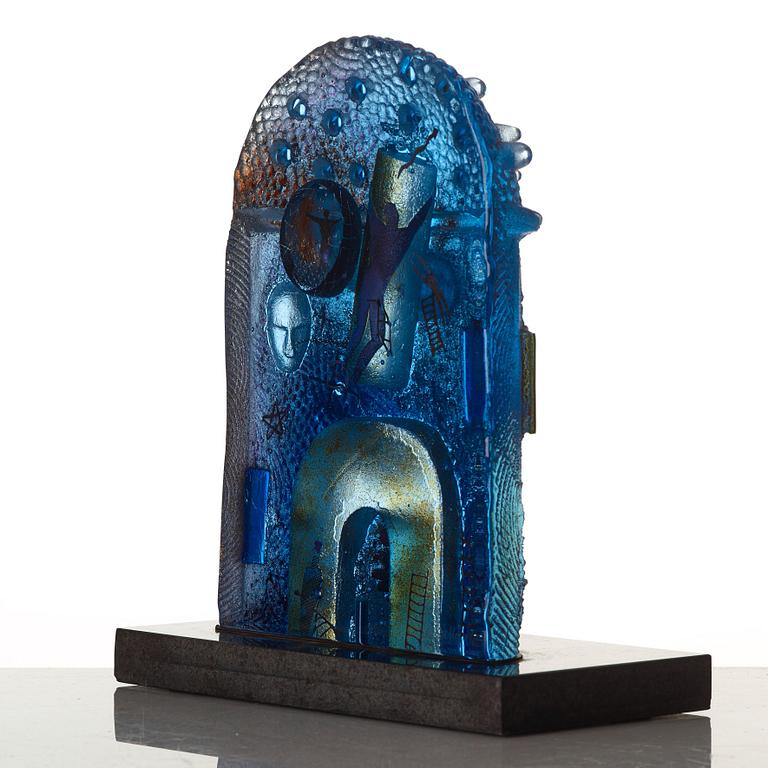 Bertil Vallien, skulptur, Kosta Boda, unik.