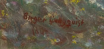 Birger Ljungquist,  "Modell på Ölandsäng".