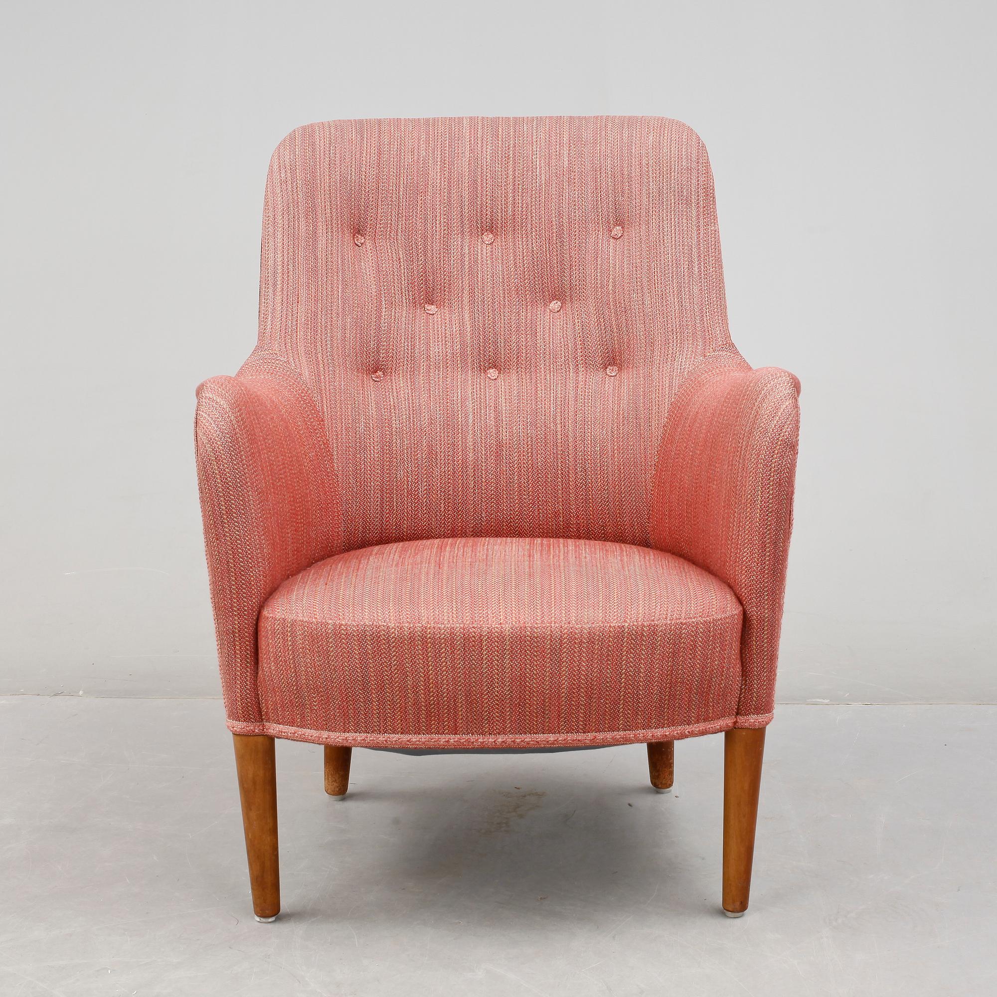 FÅTÖLJ, "Samsas", Carl Malmsten, 1900-talets andra hälft.