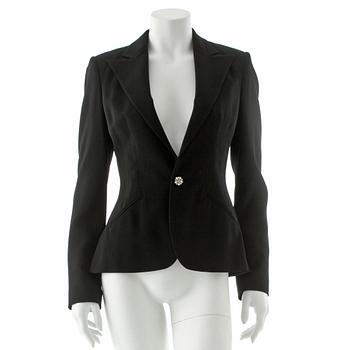 506. RALPH LAUREN, a black wool jacket.