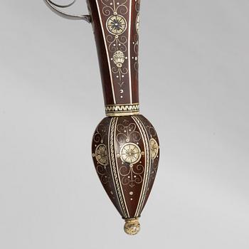 Hjullåspistol, 1600-talets början, Sachsen.