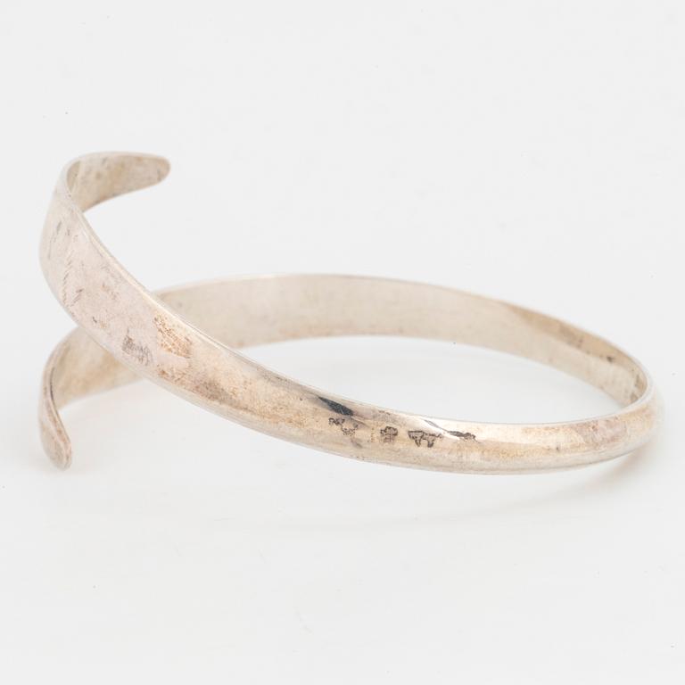 David Andersen sterling silver bangle.