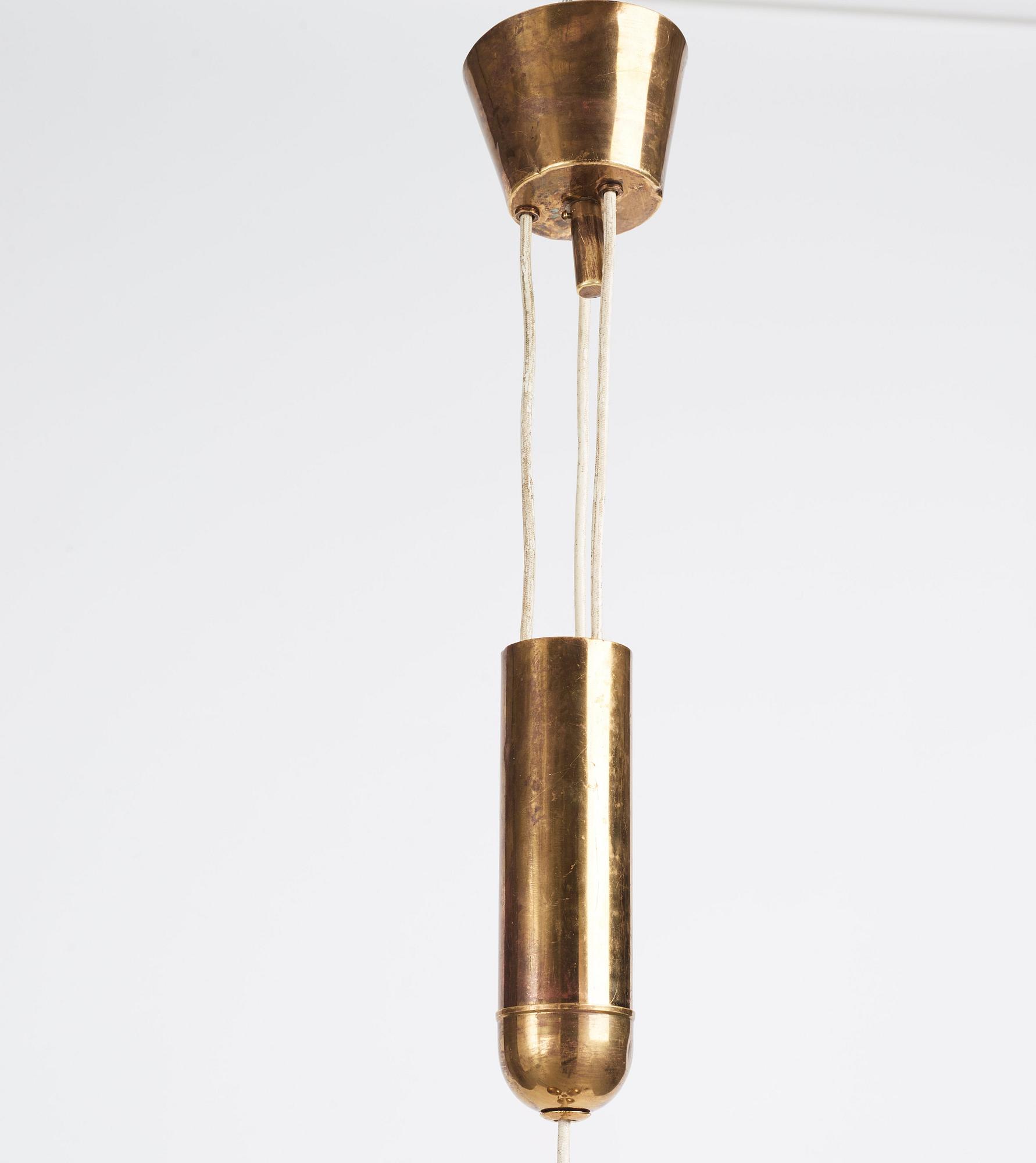 Harald Notini, a ceiling lamp, model '11895', Arvid Böhlmarks Lampfabrik, Sweden, 1950s.