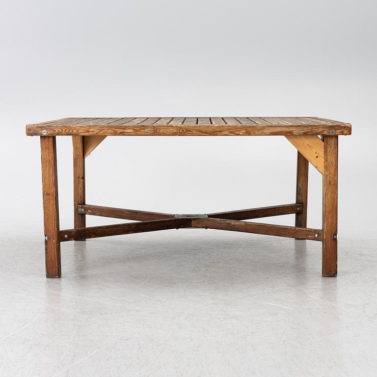 Elsa Stackelberg, trädgårdbord, Fri Form, Edsbruk, 1980-tal.