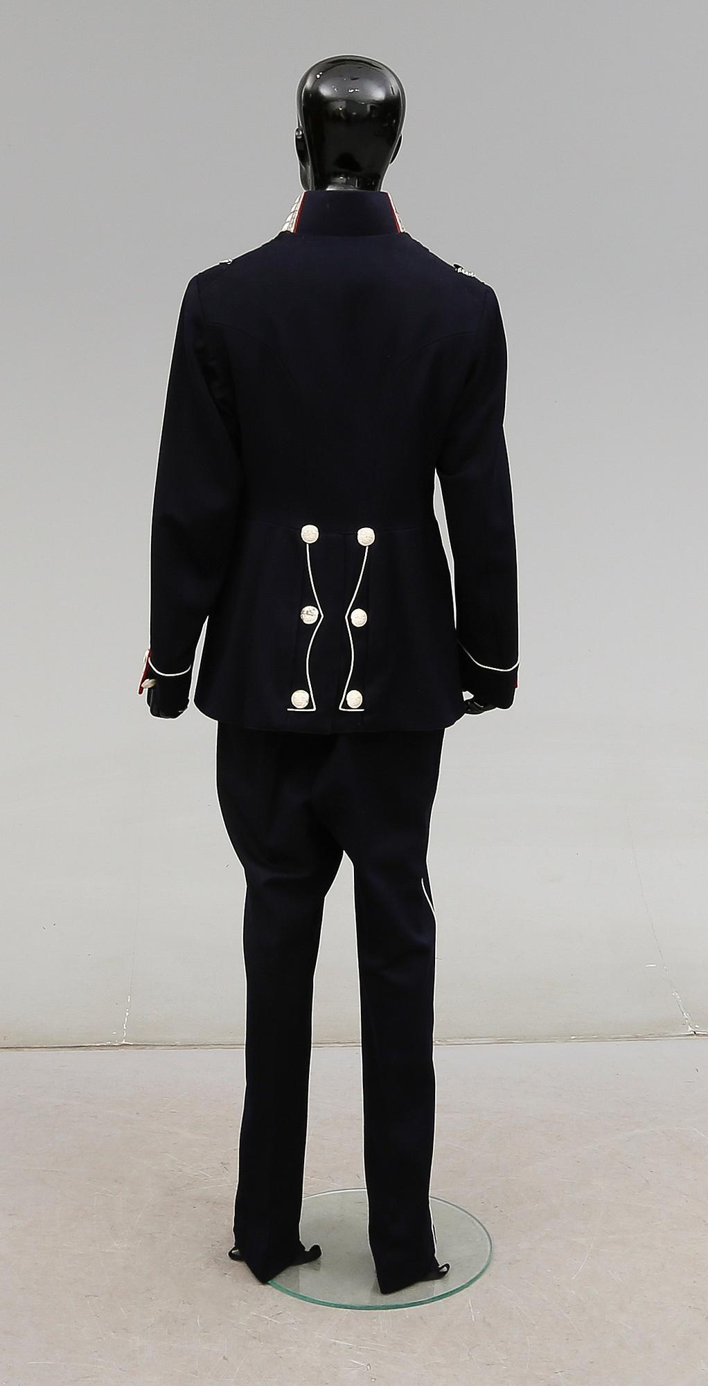 OFFICERSUNIFORM, Sverige, m/1845, kapten.