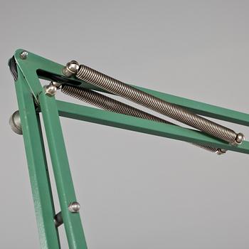 INDUSTRILAMPA, "Luxo 1001", Jacob Jacobsen, omkring 1900-talets mitt.