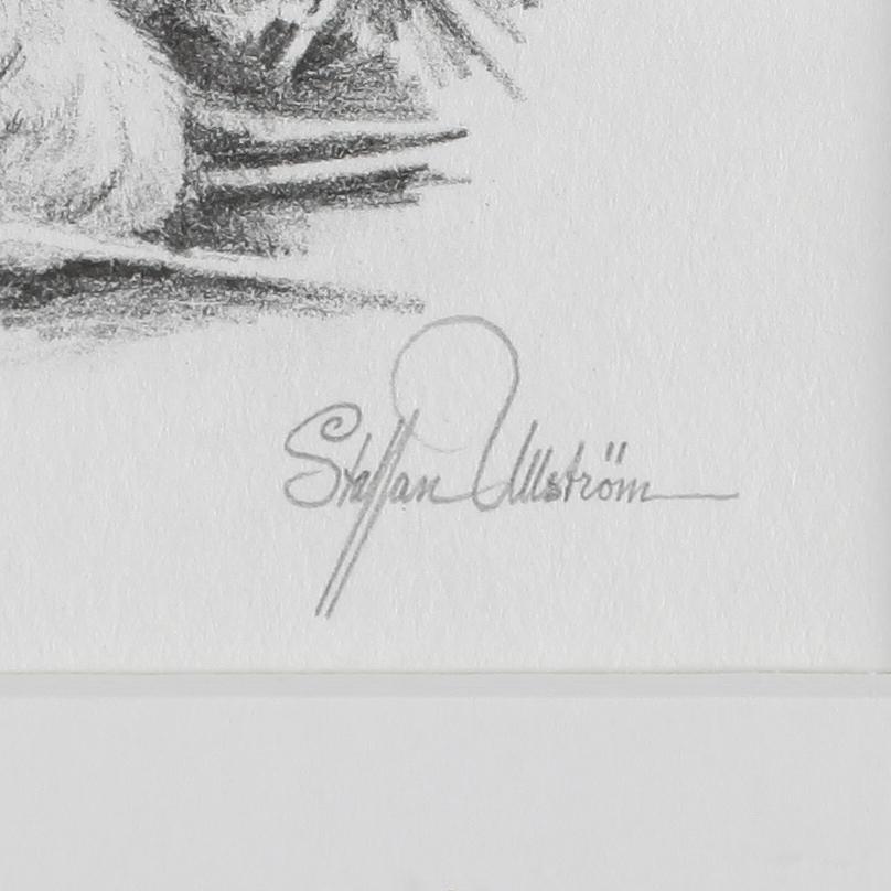 STAFFAN ULLSTRÖM, litografi, signerad, numrerad 33/75.