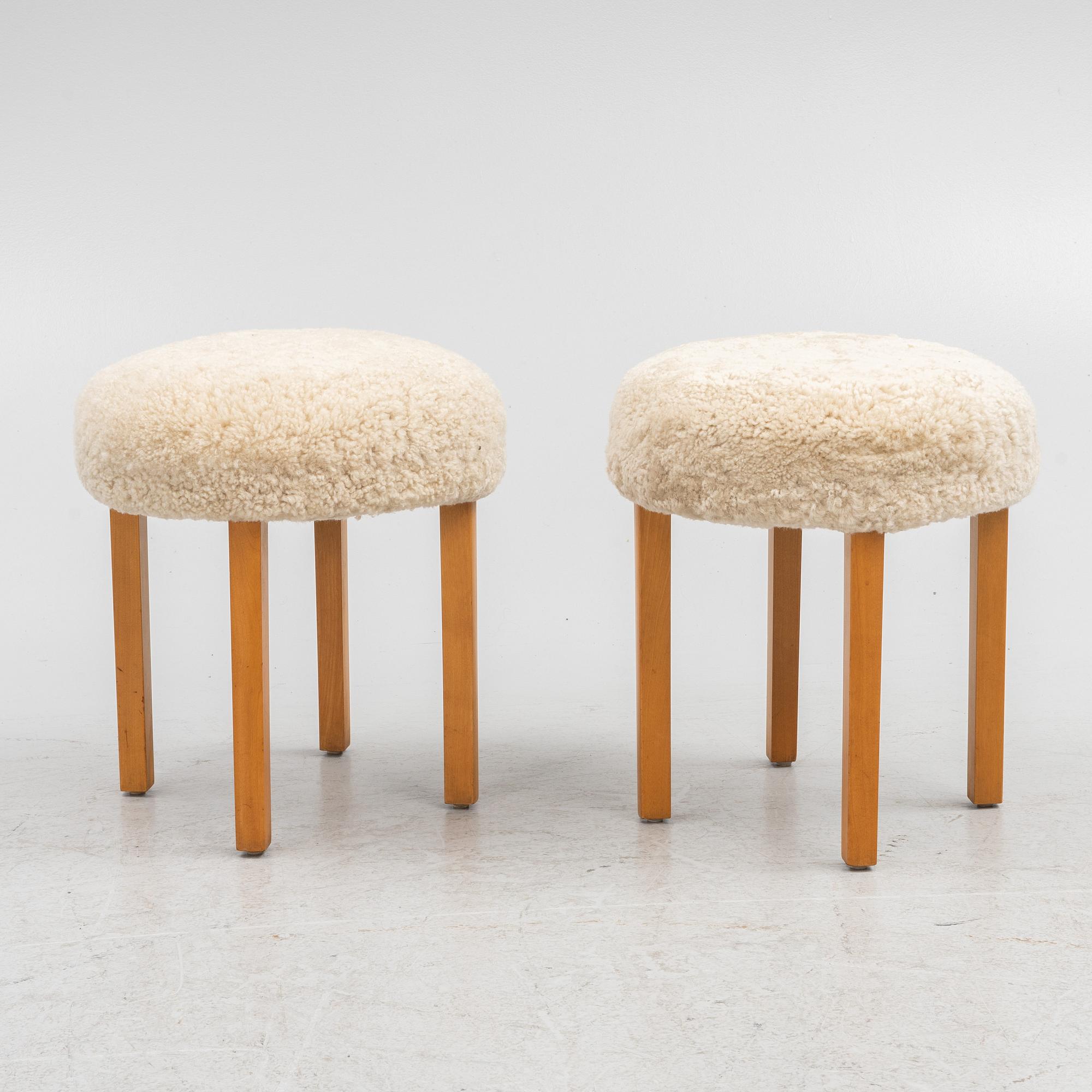 Pallar, ett par, Swedish Modern, 1940-tal.