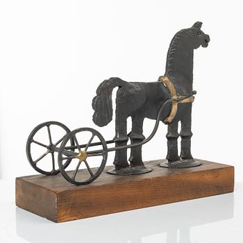Bertil Vallien and Horst Graf, a sculpture, Boda Smide.
