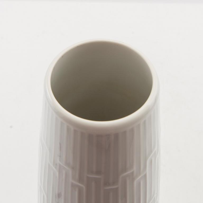 Vases, 3 pcs, Meissen 1950s, porcelain.