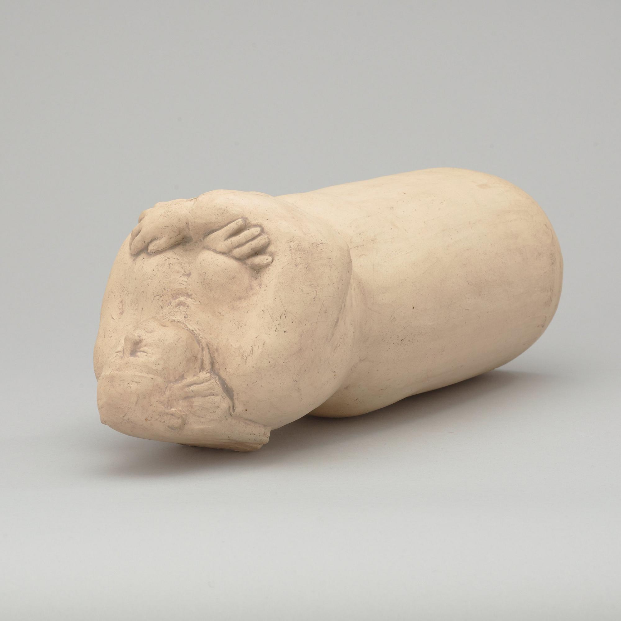ÅKE HOLM, skulptur, "Abbedissan", Höganäs, 1940-tal.