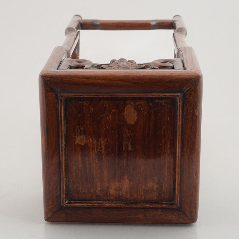 A hardwood table, China, 20th century.