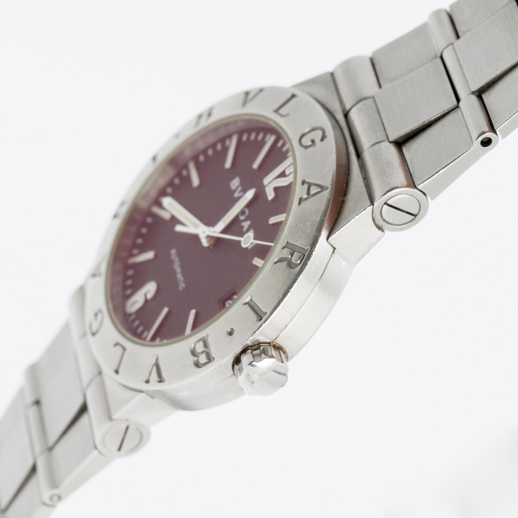 BVLGARI, armbandsur, 35 mm,