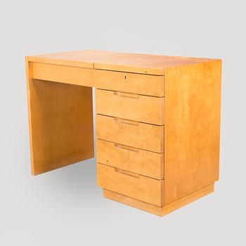Aino Aalto, toalettbord / skrivbord,  modell 190, O.Y. Huonekalu- ja Rakennustyötehdas A.B. tidigt 1950-tal.