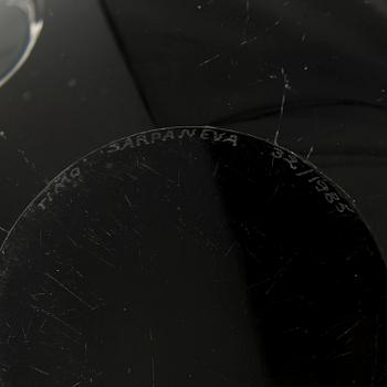 Timo Sarpaneva, glasskulptur "Claritas", signerad Timo Sarpaneva.